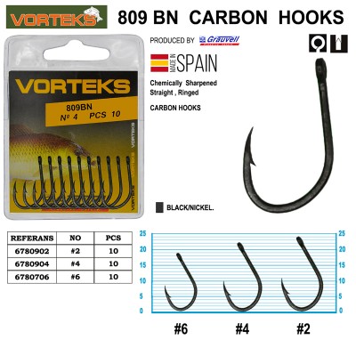 Vorteks 809 BN Sazan İğnesi...