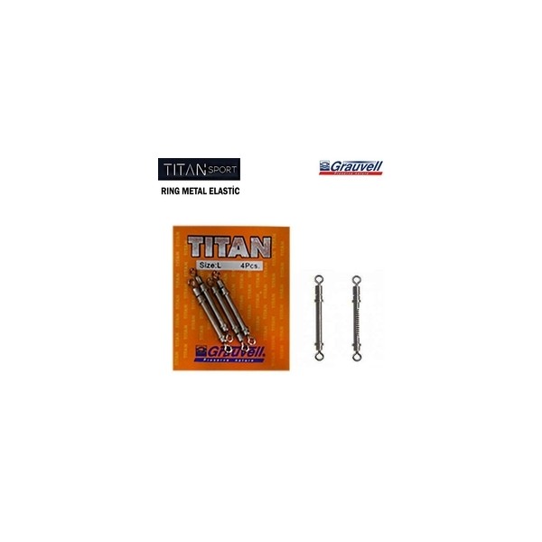 Titan Elastic Metal Ring L Beden