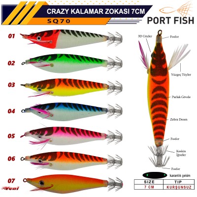 Portfish Crazy Kalamar...