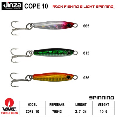 Jinza Cope 10 gr Baby Jig...