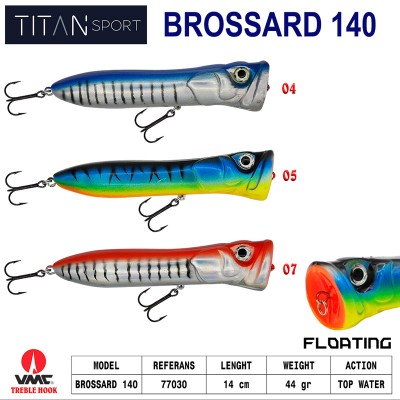 Titan Sport Brossard 140 mm...