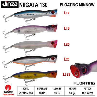 Jinza Niigata 130 mm 36 gr...