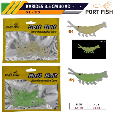 Portfish Karides Silikon...