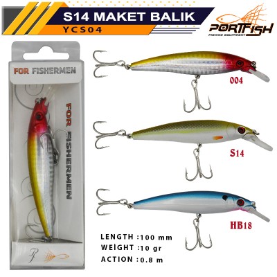 Portfish YCS04 Maket Balık...