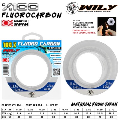 Wily Trout  Fluoro Carbon...