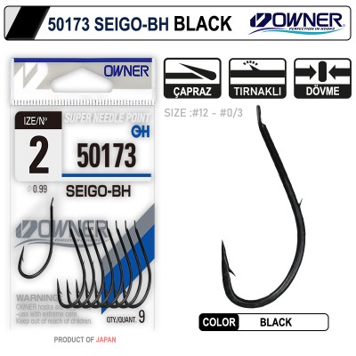Owner 50173 Seigo-Bh Black...