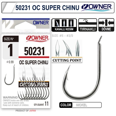 Owner 50231 Cut Super Chinu...