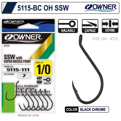 Owner 5115 Oh Ssw Black...