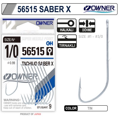 Owner 56515 Tachiuo Saber X...
