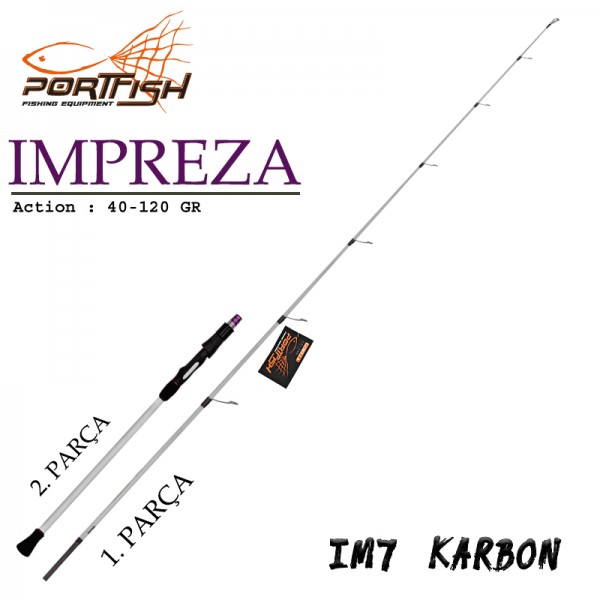 Portfish Impreza Jig Kamış 200 cm (Yedek Parça)