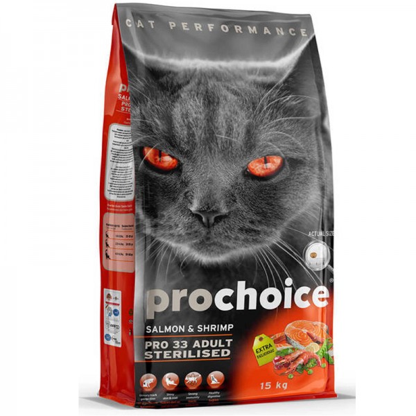 Pro Choice 15 Kg Somonlu Kısır Kedi Maması
