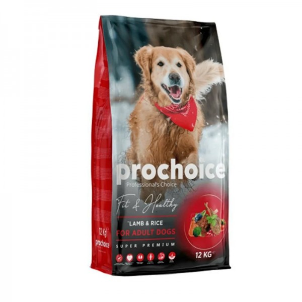 Pro Choice Kuzu Etli Köpek Maması 12 kg