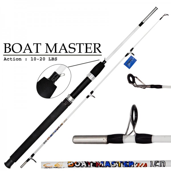 Portfish Boat Master Eco Tekne Kamışı 150 cm  10 -20 Lbs  - Beyaz
