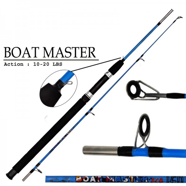 Portfish Boat Master Eco Tekne Kamışı 150 cm  10 -20 Lbs - Mavi